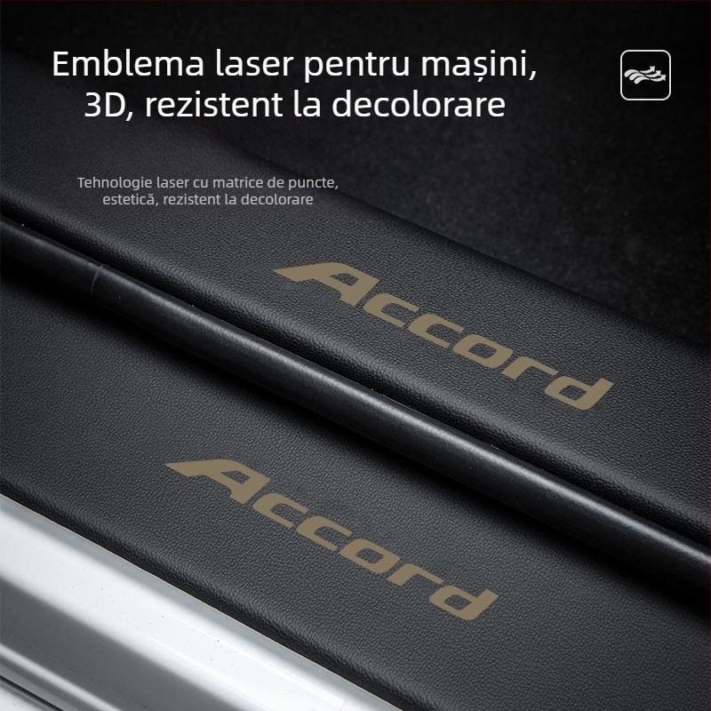 Benzi de prag pentru ușă Seagull – piele, protecție anti-coliziune, autocolante de protecție pentru prag