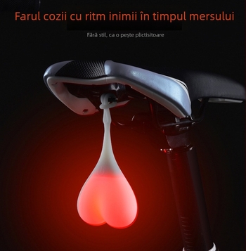 Lumină posterioară pentru bicicletă, pentru ciclism nocturn pe bicicletă de munte (fără personalizare; Brand: Altul; Import: Nu)