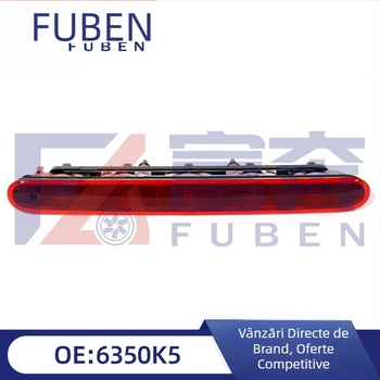 Lumină de frână de înaltă performanță 6350K5 6351EL, ABS, Brand V WELLEG, compatibil Citroën C2, Peugeot 206 și 207