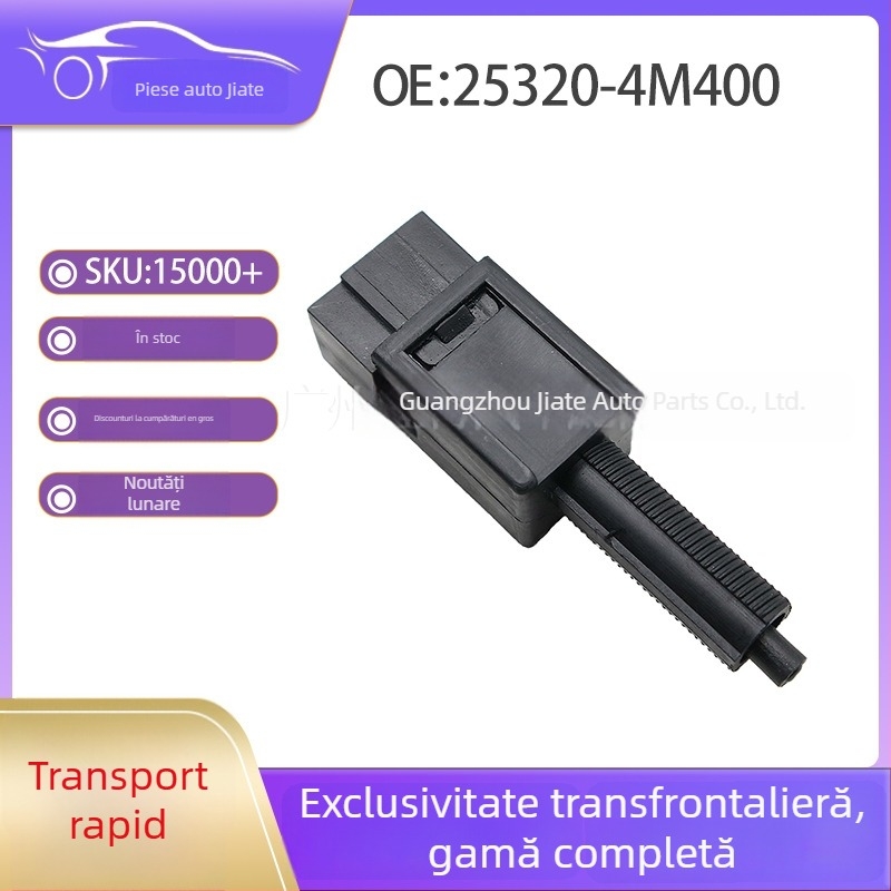 Intrerupător becuri de frână pentru Nissan – Modele: 25320-4M400-A, 25320-4M400, 253204M400; Interval de măsurare: Standard; Precizie de măsură: Standard; Domeniu de utilizare: Standard