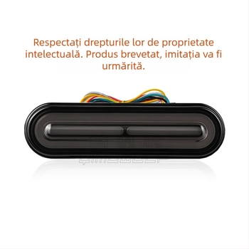 Lumină LED pentru spate pentru vehicule electrice și motociclete – model YLF-2TL-60, 10-80V, 600LM, durată de viață 30.000 h