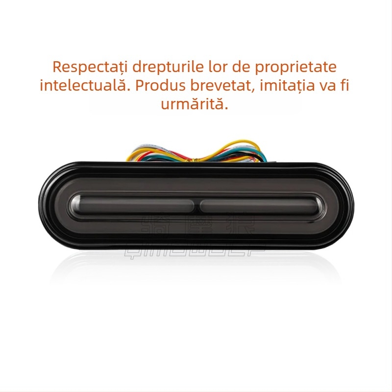 Lumină LED pentru spate pentru vehicule electrice și motociclete – model YLF-2TL-60, 10-80V, 600LM, durată de viață 30.000 h