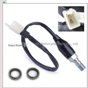 Comutator hidraulic pentru furtunul de frână al motocicletei, 10x1.25mm, întrerupător pentru lumina de stop