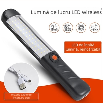Lampă LED de lucru exterior, reîncărcabilă, baterie 1800 mAh, 300 mW, LED, rază până la 50 m