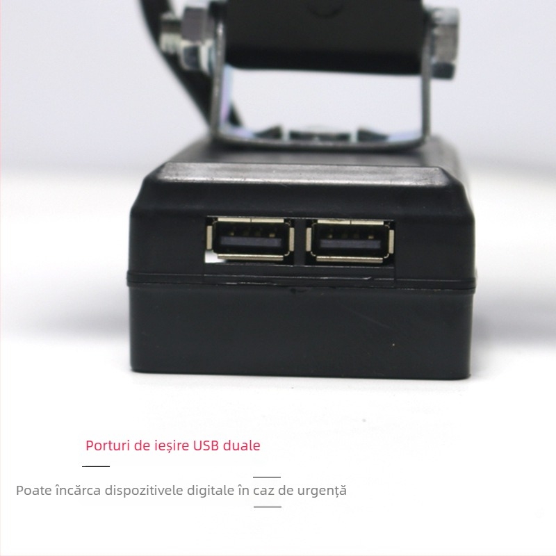 Lampa de lucru LED QY-222, 100W, 3000 lm, 6000K, LED-uri 3030