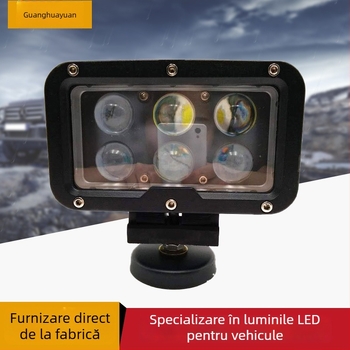 Lampa de lucru LED RG-52, 60W, 12-80V, 5100 lm, 6000K pentru vehicule off-road