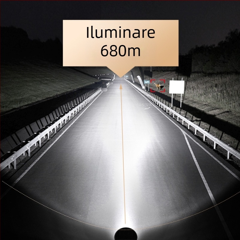 Lumină LED circulară pentru off-road, 160W pe pereche, 9-32V DC, 20000 lm/pereche, 6000K