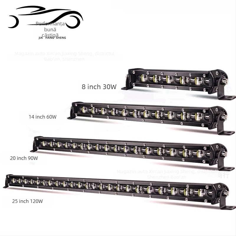 Lampă de lucru LED lungă pentru inspecție și iluminare pe plafon | carcasă din aliaj de aluminiu | 150 W, 12–80 V, 15000 lm, 6500 K