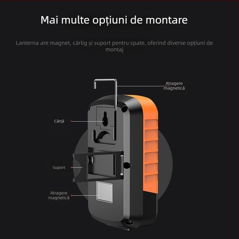 Hider CNZ-5860 ABS 175g Lumină de lucru pentru reparații auto