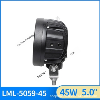 Lampă de lucru LED pentru mecanică, 45W, 9–30V, carcasă din aliaj de aluminiu, 6000K, durată de 30.000 ore