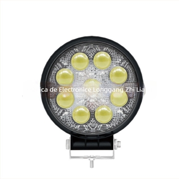 Lampa de Lucru LED auxiliară de 27W pentru Camioane și Vehicule Off-Road (6000 lm, 9-36 V, 6000 K, 50.000 h)