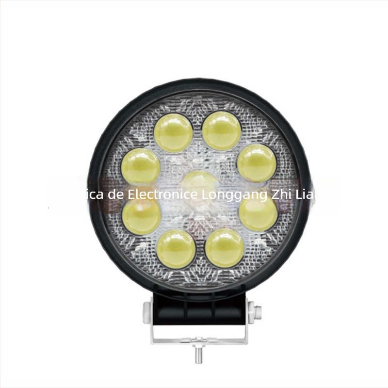 Lampa de Lucru LED auxiliară de 27W pentru Camioane și Vehicule Off-Road (6000 lm, 9-36 V, 6000 K, 50.000 h)