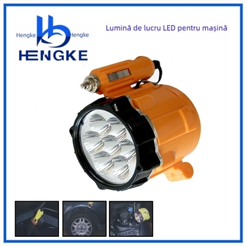 Lumină de lucru LED pentru autovehicul HK-701-7, 12V, 10W, iluminat auto