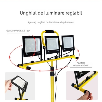 Lumină de lucru LED IP66, 30000 lm, fascicul 120°, 85-265V AC, 50/100W