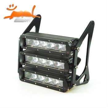 Bandă LED pentru motociclete și vehicule off-road, reflector pe plafon, 30W, 12-30V, durată de viață 50.000 ore, oglindă PMMA din aliaj de aluminiu, sursă LED