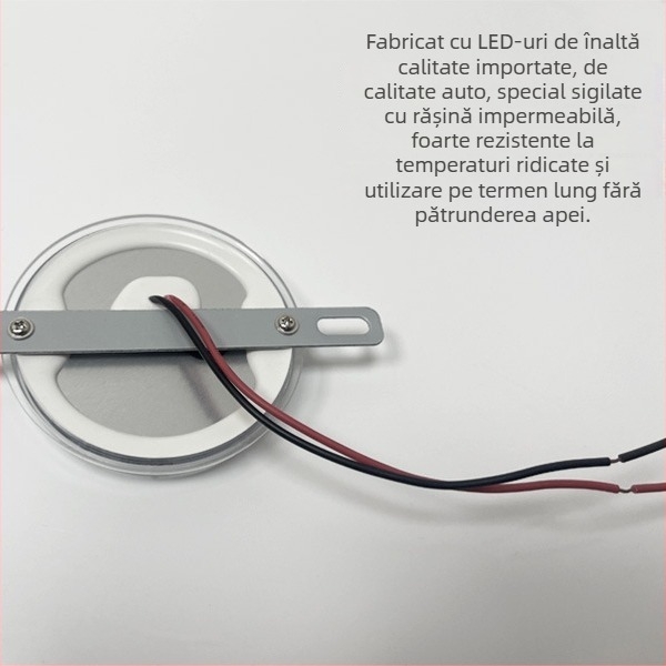 LED mică lampă laterală cu flash, 12-30V, lampă universală pentru camion
