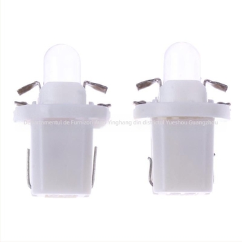 Lampă de instrumente auto, model B8.5D, sursă de lumină F5, 12V, indicator de lățime