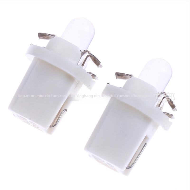 Lampă de instrumente auto, model B8.5D, sursă de lumină F5, 12V, indicator de lățime