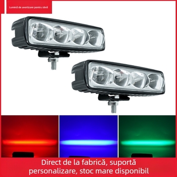 Lampa de avertizare pentru stivuitor, carcasă din aluminiu, 10W, 12-80V, universală