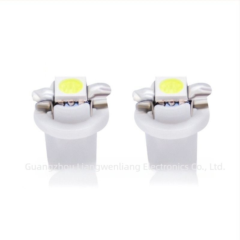 Lumină pentru instrumente auto B8.5 1SMD, 12V, LED 5050, 6000K