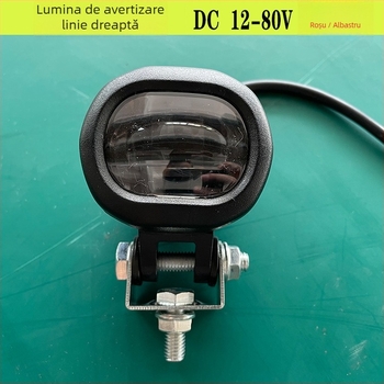 Lumină de avertizare pentru motostivuitor, pentru mers înapoi, 12-80 V, LED, 5 W, 5000 lm, durată de viață 50 000 h