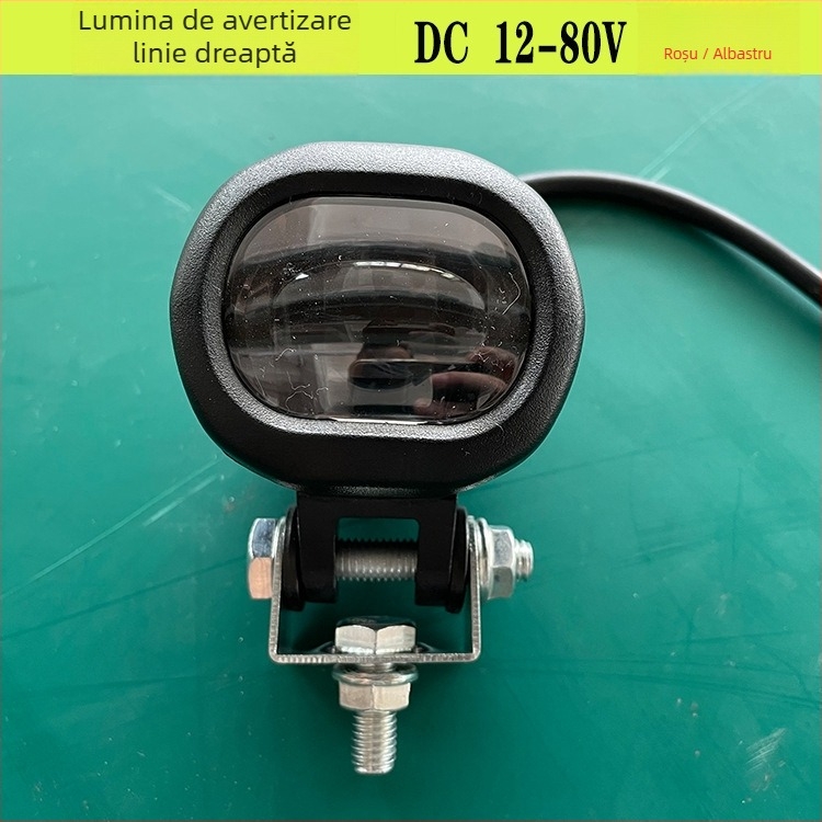 Lumină de avertizare pentru motostivuitor, pentru mers înapoi, 12-80 V, LED, 5 W, 5000 lm, durată de viață 50 000 h