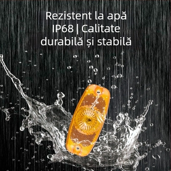 Lumină laterală pentru camion LED 12-24V, 5000 lm, Indicarea lățimii vehiculului