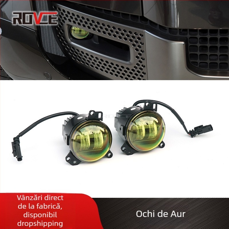 rovce Lampa de ceață frontal Golden Eye pentru Land Rover Defender 2020–2025 cu indicatoare de lățime