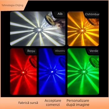 Lumină laterală pentru camion, carcasă conică, LED 12V/24V, Model BD-2027, Carcasă ABS