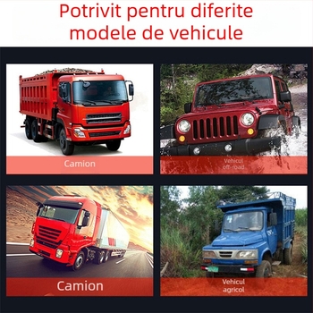 Lumină laterală pentru camion, carcasă conică, LED 12V/24V, Model BD-2027, Carcasă ABS