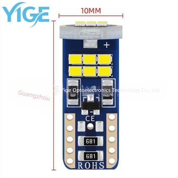 Lampa LED T10 CANBUS pentru iluminarea plăcii de înmatriculare și iluminare pentru citire, 12V, 3W, 200 lm, 6000K