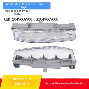Lampi LED pentru ceață și faruri de zi pentru bara față Mercedes-Benz W204/W212 E-Class/C-Class – 12V, 55W