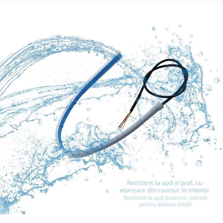 Lumini de zi ultra-subțiri pentru mașină LED bandă din silicon 12V 0.5A 1200 lm