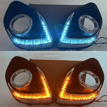 Lumini LED pentru faruri de zi Mitsubishi Jinxuan ASX 13-15 — carcasă ABS, 12V, sursă LED, model SS-D006