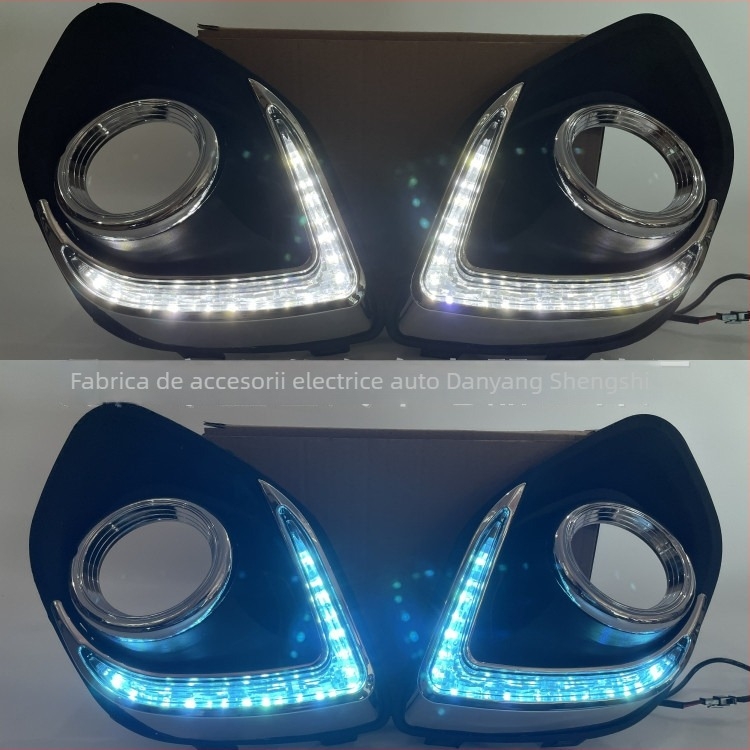 Lumini LED pentru faruri de zi Mitsubishi Jinxuan ASX 13-15 — carcasă ABS, 12V, sursă LED, model SS-D006