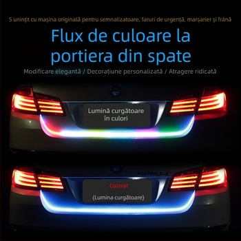 Lumină LED pentru portbagaj auto cu efect flux, semnal de direcție și lumină de frână — Model WXD; furnizare din fabrică originală