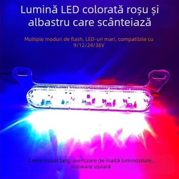Lumina LED Xing Cheng pentru zilele de zi ale mașinilor electrice și motocicletelor – super strălucitoare, 12–24V, compatibilă cu toate modelele