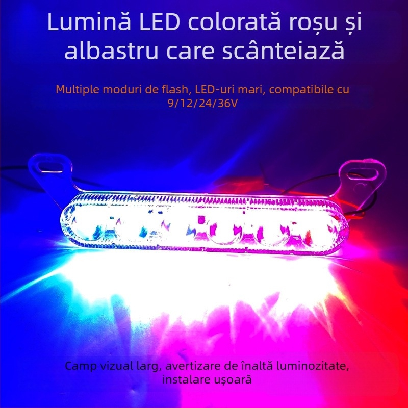 Lumina LED Xing Cheng pentru zilele de zi ale mașinilor electrice și motocicletelor – super strălucitoare, 12–24V, compatibilă cu toate modelele