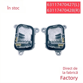 BMW 3 Series GT F34 modul LED Angel Eye pentru faruri de zi (12V, 6W), carcasă din aluminiu, sursă LED, coduri 63117470427 63117470428