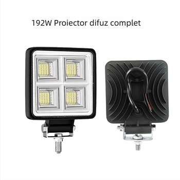 Lumină LED pentru excavator 12V/24V — far frontal și lumină de mers înapoi, foarte puternică, aluminiu