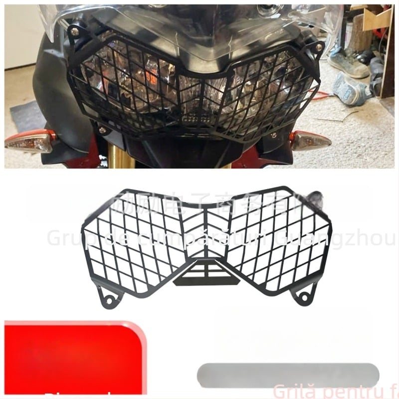 Protecție far din oțel inoxidabil pentru Triumph Tiger 800/1200XC – plasă de protecție a farului