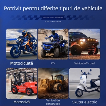 Terei Suport universal pentru montajul farului LED al motocicletei – prindere pe țeavă, amortizor
