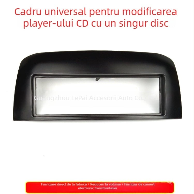 Ramă pentru radio auto cu DIN unic, compatibil Fiat EVO/Punto, navigație DVD