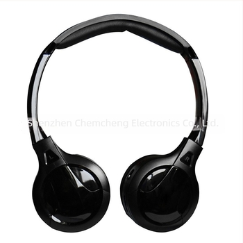 Cască wireless infraroșu pentru mașină cu două canale — compatibilitate universală, model CMC-300D, greutate 0,15 kg, putere 5