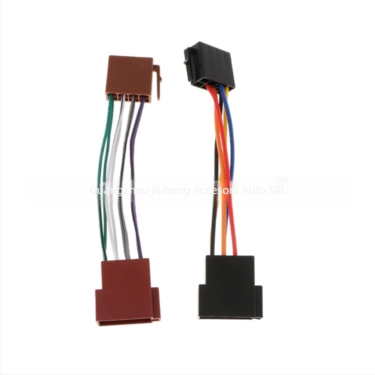 Cablu adaptor pentru Volkswagen – conector ISO masculin către feminin, 12V, din plastic