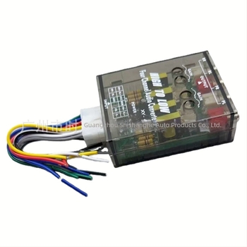 Koji Yx-4 Amplificator auto pentru subwoofer, 4 intrări / 4 ieșiri, 4 canale, 50W, 12V