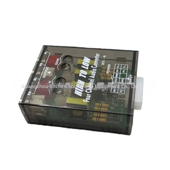 Koji Yx-4 Amplificator auto pentru subwoofer, 4 intrări / 4 ieșiri, 4 canale, 50W, 12V