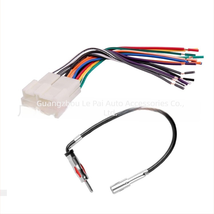 Cablu de alimentare pentru navigație DVD, modificat, pentru unități head Chevrolet, GMC și altele universale | 12V, 25 g, plastic + metal, Peak