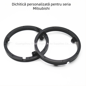 Suport pentru difuzor auto de 6,5 inch cu flanșă pentru Mitsubishi Lancer/ASX/Outlander (Greutate: 0,1)