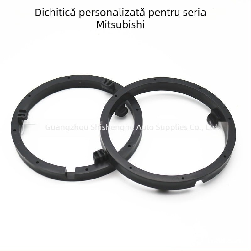 Suport pentru difuzor auto de 6,5 inch cu flanșă pentru Mitsubishi Lancer/ASX/Outlander (Greutate: 0,1)